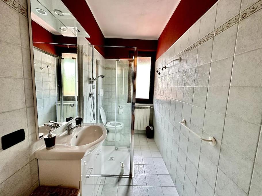 3Br Villetta Con Panoramica Sul Lago Nesso Zewnętrze zdjęcie