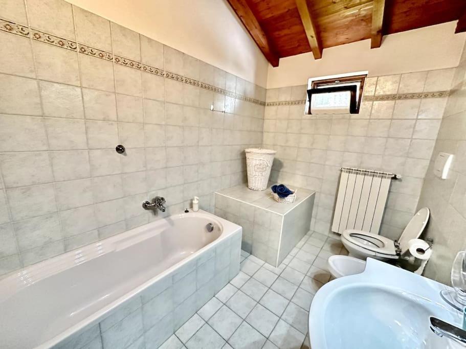 3Br Villetta Con Panoramica Sul Lago Nesso Zewnętrze zdjęcie